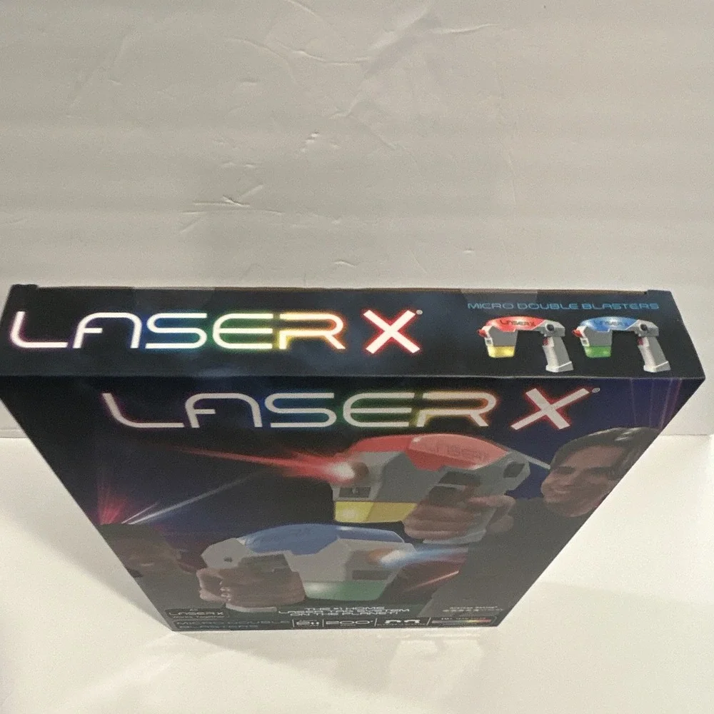Laser X Micro Double Blasters 2-Player Laser Tag Set (2 Blasters)